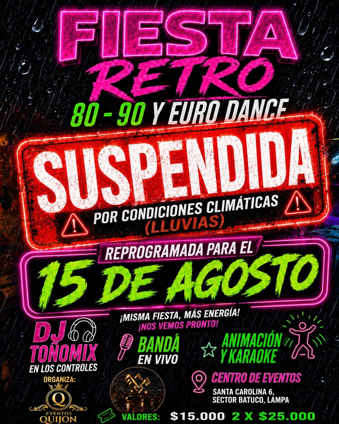 Fiesta Retro 80 & 90´s Lampa