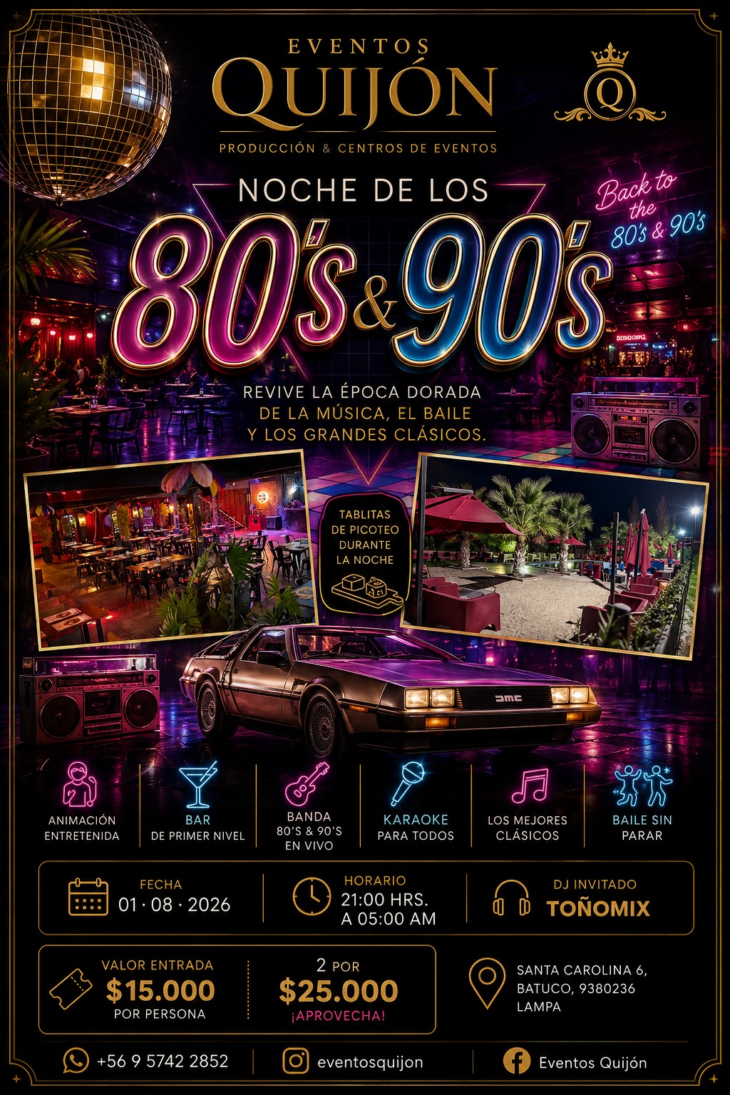 Fiesta Retro 80 & 90´s Lampa